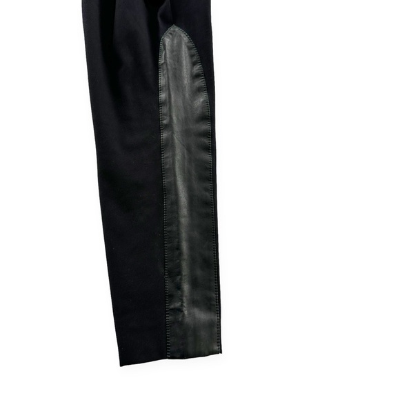 Gucci • Twill Leather Cropped Equestrian Riding Pants - Picture 7 of 16